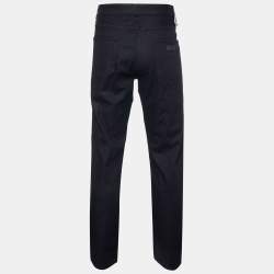 Armani Collezioni Black Denim Slim Fit Jeans 3XL