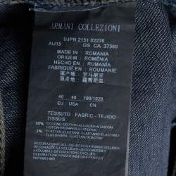 Armani Collezioni Black Denim Slim Fit Jeans 3XL