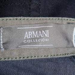 Armani Collezioni Black Denim Slim Fit Jeans 3XL