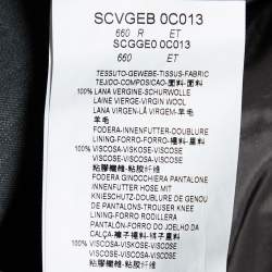 Pre Owned Armani Collezioni Grey Wool G-Line Suit XXL