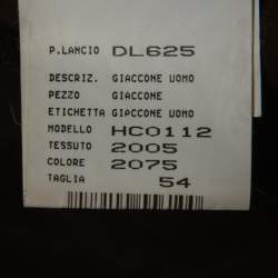 Pre Owned Armani Collezioni Vintage Brown Faux Suede Zip Front Jacket XXL