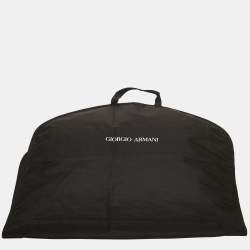 Pre Owned Armani Collezioni Brown Lambskin Leather Zip-Up Jacket S