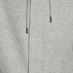 Atpco Grey Wool Blend Hooded Jacket L