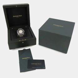 Audemars Piguet Beige Stainless Steel CODE 15210QT.OO.A064KB.01 Automatic Men's Wristwatch 41 mm