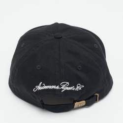 Audemars Piguet Black Embroidered Cotton Cap 
