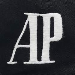 Audemars Piguet Black Embroidered Cotton Cap 