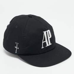 Audemars Piguet Black Embroidered Cotton Cap 