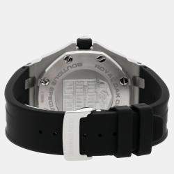 Audemars Piguet Black Stainless Steel Royal Oak Offshore 15701ST.OO.D002CA.01 Automatic Men's Wristwatch 42 mm