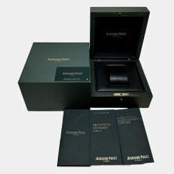 Audemars Piguet Blue 18k White Gold Code 11.59 15210BC.OO.A002KB.01 Automatic Men's Wristwatch 41 mm