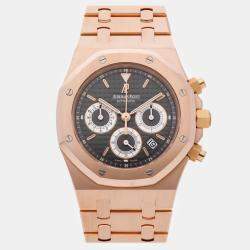 Audemars Piguet Rose Gold Royal Oak Chronograph Automatic Men's Wristwatch 39 MM