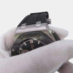 Audemars Piguet Black Stainless Steel Royal Oak Offshore 26420SO.OO.A002CA.01 Automatic Men's Wristwatch 43 mm