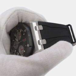 Audemars Piguet Black Stainless Steel Royal Oak Offshore 26420SO.OO.A002CA.01 Automatic Men's Wristwatch 43 mm