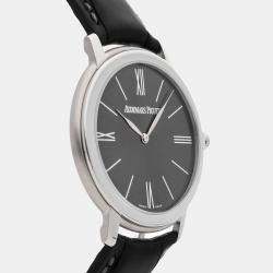 Pre-Owned Audemars Piguet Jules Audemars Extra-Thin 15093BC.OO.A002CR.01 37 mm