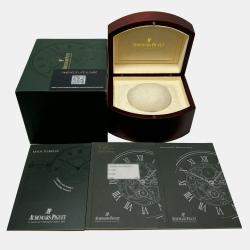 Pre-Owned Audemars Piguet Jules Audemars Extra-Thin 15093BC.OO.A002CR.01 37 mm