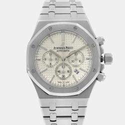 Audemars Piguet Silver Stainless Steel Royal Oak 26320ST.OO.1220ST.02 Automatic Men's Wristwatch 41 mm