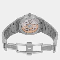 Audemars Piguet Blue Stainless Steel Royal Oak 15500ST.OO.1220ST.01 Automatic Men's Wristwatch 41 mm