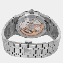 Audemars Piguet Blue Stainless Steel Royal Oak 15500ST.OO.1220ST.01 Automatic Men's Wristwatch 41 mm