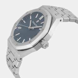 Audemars Piguet Blue Stainless Steel Royal Oak 15500ST.OO.1220ST.01 Automatic Men's Wristwatch 41 mm