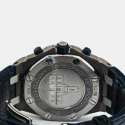 Audemars Piguet Blue Titanium Royal Oak Offshore 26365IS.OO.D305CR.01 Automatic Men's Wristwatch 42 mm