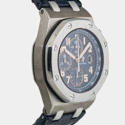 Audemars Piguet Blue Titanium Royal Oak Offshore 26365IS.OO.D305CR.01 Automatic Men's Wristwatch 42 mm