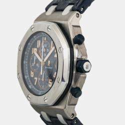 Audemars Piguet Blue Titanium Royal Oak Offshore 26365IS.OO.D305CR.01 Automatic Men's Wristwatch 42 mm