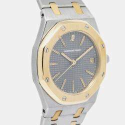 Audemars Piguet Royal Oak 4100SA Automatic Grey 18k Yellow Gold Stainless Steel Men's Wristwatch 36mm