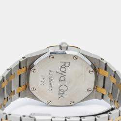 Audemars Piguet Royal Oak 4100SA Automatic Grey 18k Yellow Gold Stainless Steel Men's Wristwatch 36mm