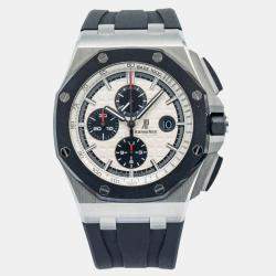 Audemars Piguet Royal Oak Offshore 26400SO Automatic White Stainless Steel Men's Wristwatch 44mm