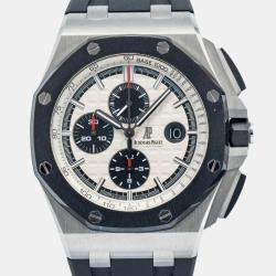 Audemars Piguet Royal Oak Offshore 26400SO Automatic White Stainless Steel Men's Wristwatch 44mm