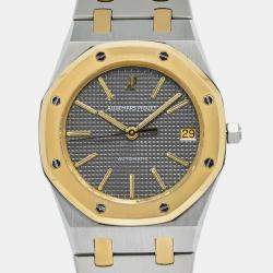 Audemars Piguet Royal Oak 4100SA Automatic Grey 18k Yellow Gold Stainless Steel  Men's Wristwatch 36mm