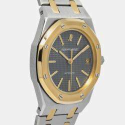 Audemars Piguet Royal Oak 4100SA Automatic Grey 18k Yellow Gold Stainless Steel  Men's Wristwatch 36mm