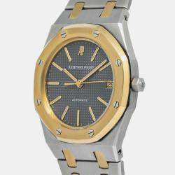 Audemars Piguet Royal Oak 4100SA Automatic Grey 18k Yellow Gold Stainless Steel  Men's Wristwatch 36mm