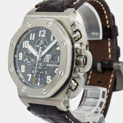 Audemars Piguet Royal Oak Offshore 25863TI T3 Automatic Grey Titanium Men's Wristwatch 48mm