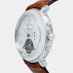 Audemars Piguet Tourbillon 25909BC Manual Winding White 18k White Gold Men's Wristwatch 43mm