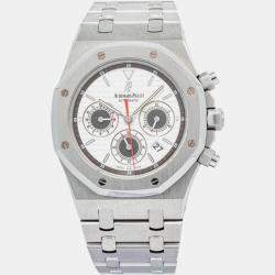 Audemars Piguet Royal Oak 26300ST Automatic White Stainless Silver Men's Wristwatch 39 mm