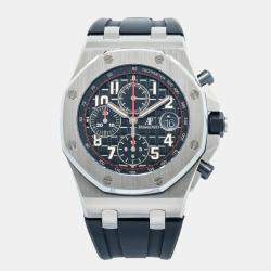 Audemars Piguet Royal Oak Offshore 26470ST Automatic Black Stainless Steel Men's Wristwatch 42 mm