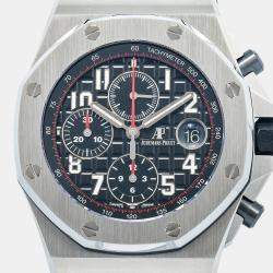 Audemars Piguet Royal Oak Offshore 26470ST Automatic Black Stainless Steel Men's Wristwatch 42 mm