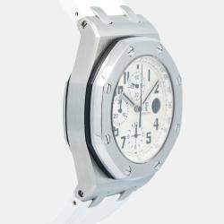 Audemars Piguet Royal Oak Offshore 26170ST Ivory Stainless Steel Automatic Men's Wristwatch 42 mm