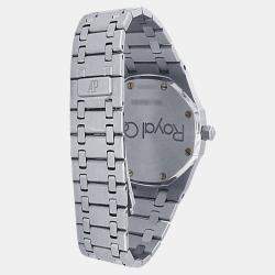 Pre Owned Audemars Piguet Royal Oak 25594ST.OO.0789ST.05 Automatic Silver Stainless Steel Men's Wristwatch 36 mm