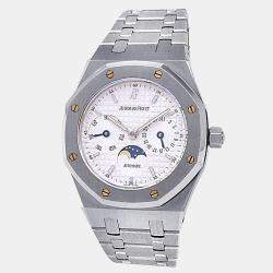 Pre Owned Audemars Piguet Royal Oak 25594ST.OO.0789ST.05 Automatic Silver Stainless Steel Men's Wristwatch 36 mm