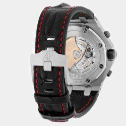 Pre Owned Audemars Piguet Royal Oak Offshore 26470ST Automatic Black Stainless Steel Men's Wristwatch 42 mm