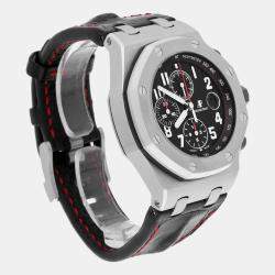 Pre Owned Audemars Piguet Royal Oak Offshore 26470ST Automatic Black Stainless Steel Men's Wristwatch 42 mm
