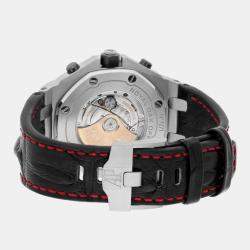 Pre Owned Audemars Piguet Royal Oak Offshore 26470ST Automatic Black Stainless Steel Men's Wristwatch 42 mm