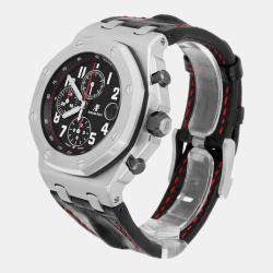 Pre Owned Audemars Piguet Royal Oak Offshore 26470ST Automatic Black Stainless Steel Men's Wristwatch 42 mm
