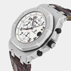 Pre Owned Audemars Piguet Royal Oak Offshore 26020ST.OO.D091CR.01 Automatic Silver Stainless Steel Men's Wristwatch 42 mm