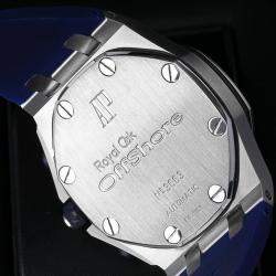 Pre Owned Audemars Piguet Royal Oak Offshore 26020ST.OO.D020IN.01 Automatic White Stainless Steel Men's Wristwatch 42 mm