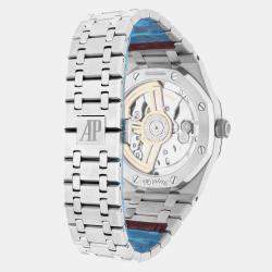Pre Owned Audemars Piguet Royal Oak 15500ST.OO.1220ST.02 Automatic Silver Stainless Steel Men's Wristwatch 41 mm