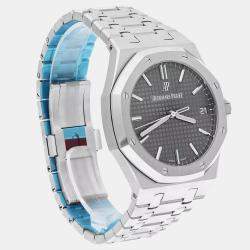 Pre Owned Audemars Piguet Royal Oak 15500ST.OO.1220ST.02 Automatic Silver Stainless Steel Men's Wristwatch 41 mm