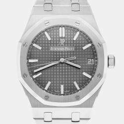 Pre Owned Audemars Piguet Royal Oak 15500ST.OO.1220ST.02 Automatic Silver Stainless Steel Men's Wristwatch 41 mm