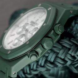 Pre Owned Audemars Piguet Royal Oak 26320ST.OO.1220ST.02 Automatic Silver Stainless Steel Men's Wristwatch 41 mm